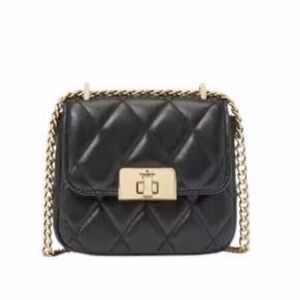 Kate Spade New York Carey Quilted Micro Flap Crossbody.